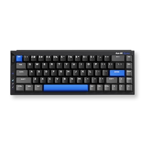 MCHOSE Ace68 Turbo HE teclado 8000Hz Rapid Trigger, Cyber Negro